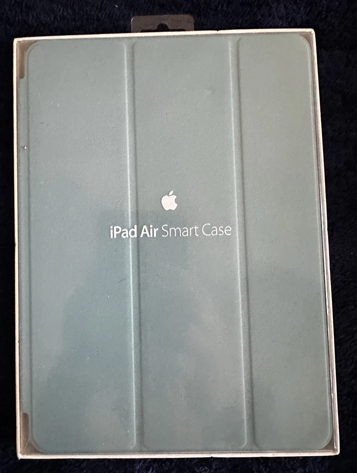 Genuine Apple iPad Air smart case  MF050LL/A Teal Naturally Treated Leather NIB - Image 1 of 2