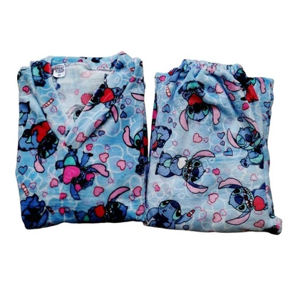 Pijama ponto roupa de dormir 2 peças adultos - Imagem 1 de 2