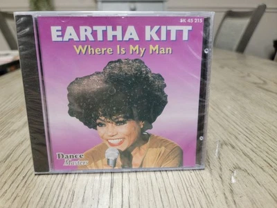 Eartha Kitt Where Is My Man New CD Sealed Very Rare OOP Album Airplane Bathroom - image 1 of 2