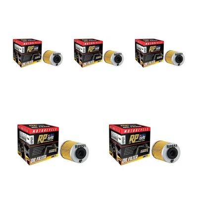 Paquete de 5 filtros de aceite RP para Husqvarna 701 Enduro 2016-2020 Foto 1 de 2