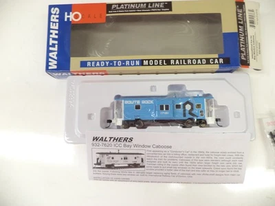 Walthers Ho 932-40455, BW Caboose, Rock Island The Rock 17181 - Image 1 of 2