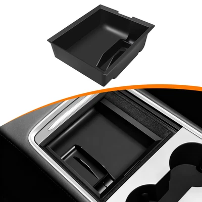 Center Console Organizer Tray For Tesla Model3/Y Hidden Cubby Drawer Storage Box Foto 1 de 4