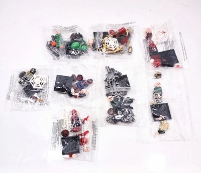 Lego Spiderman 5 вариантов мини фигурки и 3 злодеев мини фигурки новый - Изображение 1 из 4