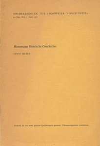 Mommsens Romische Geschichte - Picture 1 of 1