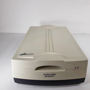 Lit de numérisation grand format 6" x 7" Powers On Microtek ScanMaker 9800xl TMA 1600 - Photo 1/14
