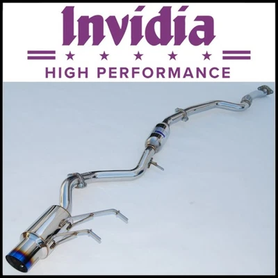 Invidia N1 Titanium Tip Cat-Back Exhaust System fits 2015-2017 Mazda MX-5 - Image 1 of 4