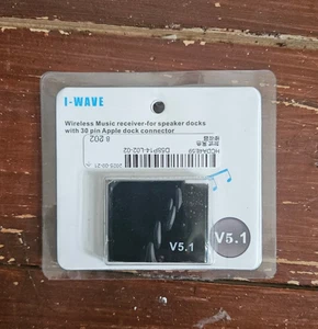I-Wave Bluetooth Audio Receiver Adapter für iPod iPhone 30 Pin Dock Lautsprecher v51 - Bild 1 von 2