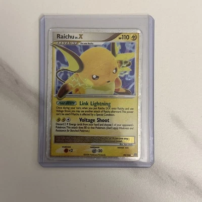 Pokemon Raichu Lv.X 99/100 Ultra Rare Holo Diamond & Pearl Stormfront - HP/DMG - Image 1 of 3
