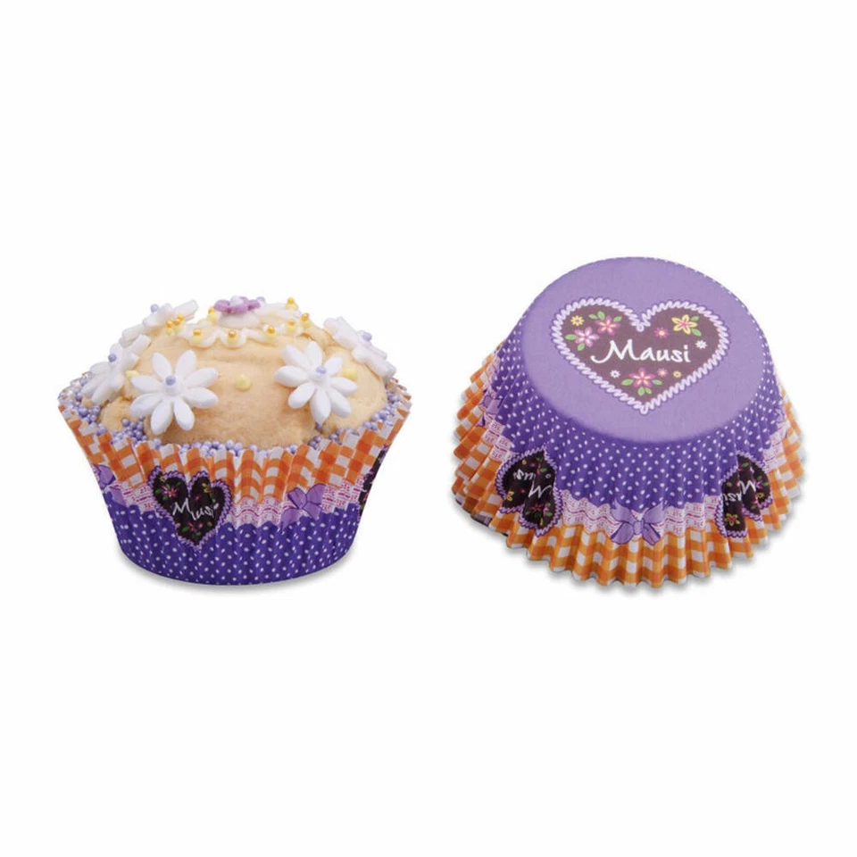 Muffinförmchen Mausi 50 X Alu Papierförmchen Cupcake Muffin STÄDTER