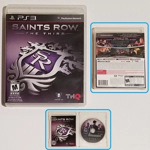 Saint's Row 3 - The Third PS3 Sony PlayStation 3 Disco muy limpio totalmente probado - Imagen 1 de 10