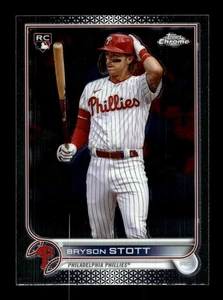 2022 Topps Chrome Update #USC154 Bryson Stott RC Philadelphia Phillies - Picture 1 of 2