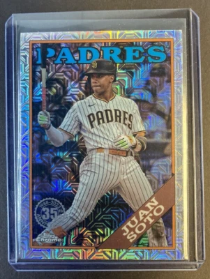 2023 Topps Update Juan Soto Silver Pack Mojo Refractor #T88CU-69 - Image 1 of 2