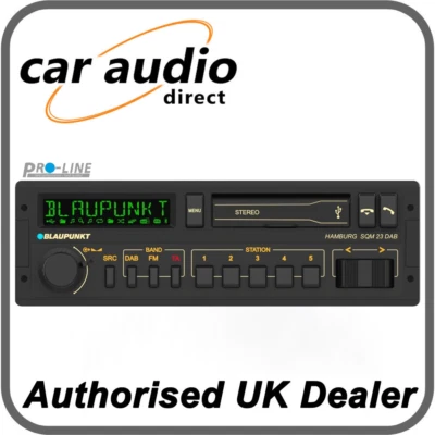 Blaupunkt Hamburg SQM23DAB - 80's Retro, Bluetooth, DAB, USB - Image 1 of 4