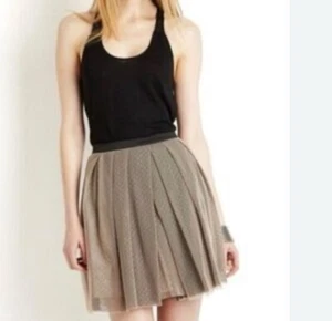 2b RYCH Tulle Black/ Tan Ballet Skirt, size 12 - Picture 1 of 7