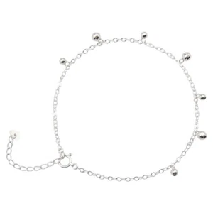 AUTÉNTICO Tobillera K18WG Oro Blanco Mujer - Imagen 1 de 5