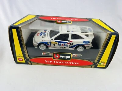 Bburago Ford Escort RS Cosworth Rally Mobil 1 COLECCIÓN VIP 1/24 Foto 1 de 4
