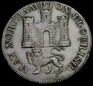 W984: 1794 Conder Token : George Jobson, Banker, Halfpenny : D&H Northampton 1 - Picture 1 of 2