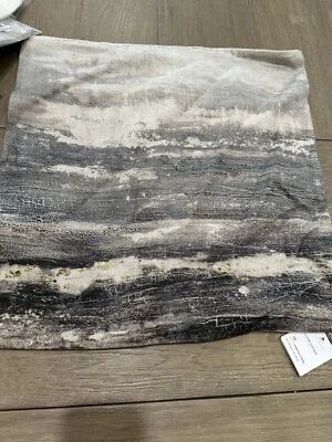 Funda de almohada Pottery Barn Sienna pintura acuarela 20" Foto 1 de 3