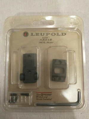 Leupold STD 2 Piece Matte Scope Base for Browning A-Bolt Rifles #50030 🆕