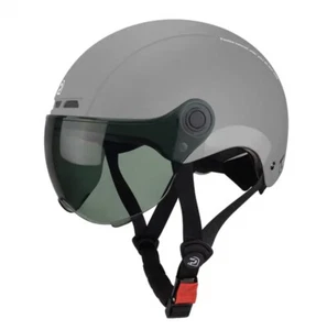PEMILA Fahrradhelm mit Schutzbrillenglas Gehörschutz reflektierender Aufkleber - Bild 1 von 5