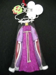 Blancanieves Reina Malvada Vestido Capa Ropa Disfraz en Percha Disney AdornoNUEVO CON ETIQUETAS* - Imagen 1 de 5