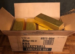 1996-97 Topps Basketball GOLD BAR Factory Set (FASC-From A Sealed Case)- Kobe RC - Picture 1 of 5
