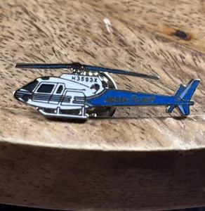 Pin de solapa de helicóptero North Flight vintage - Imagen 1 de 2