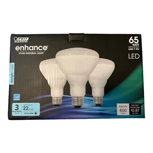 Feit Electric 65W LED Replacement Bulbs, 3 pack Daylight FS BR30 - Picture 1 of 1