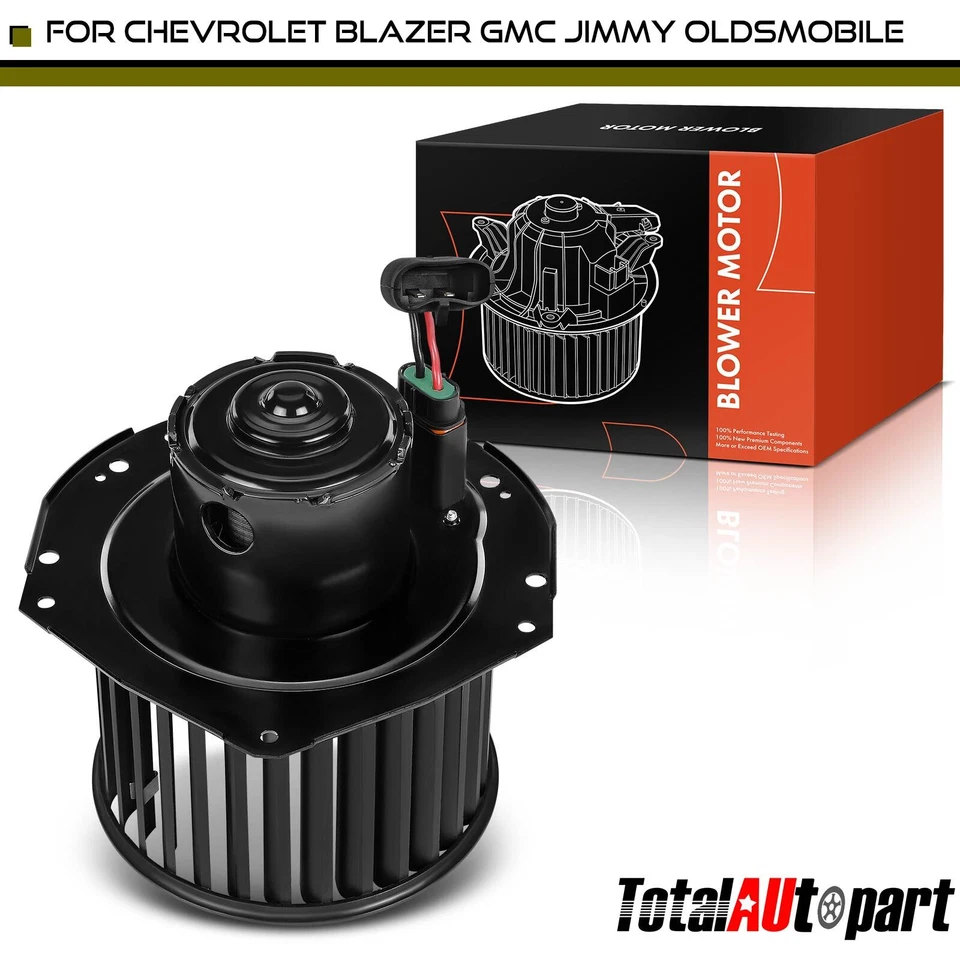 Nuevo conjunto de ventilador de motor soplador de climatización para Chevy Blazer GMC Jimmy Oldsmobile Bravada Foto 1 de 4