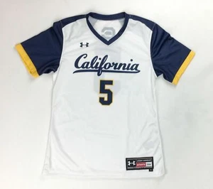 Under Armour Women's Small California Golden Bears Softball Jersey White UJSJV2W - Picture 1 of 2