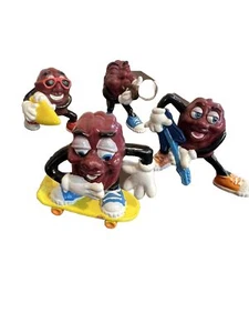 Vintage California Raisins Toys Figures Hardee's Rare Collectible, 1980’s - Picture 1 of 5