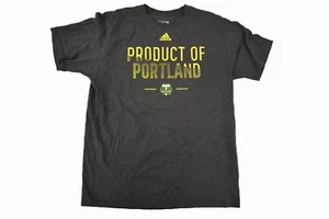 adidas Mens MLS Portland Timbers Product Of Portland Go-To-Tee Shirt New Large - Picture 1 of 5