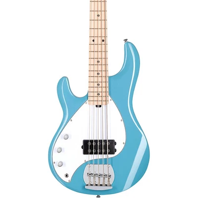Picadora de bajo para zurdos Sterling by Music Man StingRay 5 rayos 5 azul Foto 1 de 4