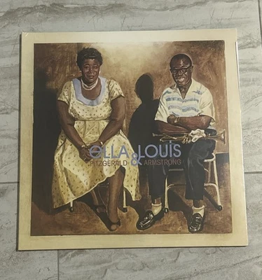 Ela Fitzgerald & Louis Armstrong -  Ella And Louis LP Vinyl Record Jazz SEALED - Image 1 of 2