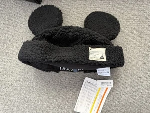 Tokyo Disneyland Resort Sombrero de Peluche Oreja Gorro Ajustable Negro ENVÍO DESDE EE. UU. - Imagen 1 de 9
