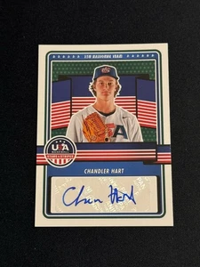 2023 Panini USA Stars & Stripes Chandler Hart 15U National Team Auto #15U-CH - Picture 1 of 2