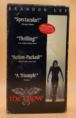 The Crow VHS 1994 Brandon Lee **Buy 2 Get 1 Free** - Image 1 of 3
