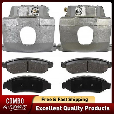 Pinças de freio dianteiras pastilhas de freio para Ford E-100 Econoline Club Wagon 4.9L 75-83 - Imagem 1 de 4