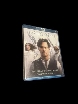 Transcendence (Blu-ray, 2014) Johnny Depp, Rebecca Hall, Morgan Freeman NEW! - Image 1 of 2