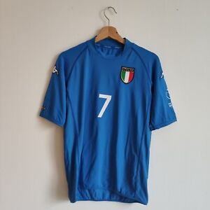 Original Italy Vintage Football Shirt 2002 Home - Del Piero 7 - Men's Large