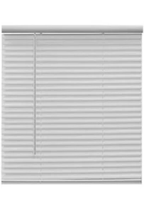 Nien Made Cordless 1" Mini Blinds Vinyl White 41" W x 48" H - Picture 1 of 3