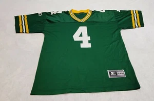 VTG 90's Starter Green Bay Packers Brett Favre Jersey Youth or Womans Size XL  - Picture 1 of 8