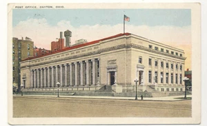 US 1925 Dayton Ohio Post Office Picture Postcard w/ Dayton Postmark Z - Picture 1 of 2