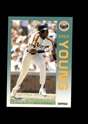 1992 Fleer - #446 Gerald Young - Image 1 of 2
