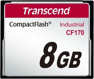 Transcend 8GB Industrial Grade MLC CF Card TS8GCF170 - Picture 1 of 1