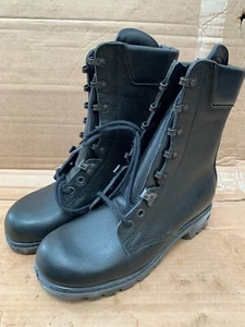 Army Boots Genuine Dutch Military Combat Leather High Leg Tactical Hiking Boots