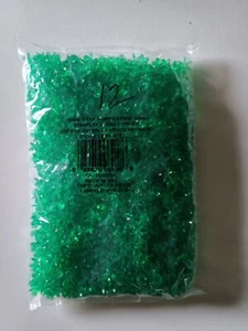 "STARFLAKE BEADS" - X-MAS GREEN - 12 m/m - 1000-ct - NEW - Picture 1 of 2