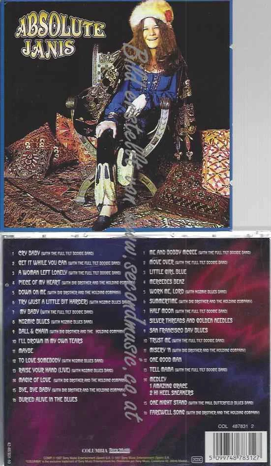 CD--Janis Joplin | --Absolute Janis - Bild 1 von 1