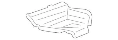 Genuine Ford Mercury Lincoln 2002-2006 Explorer Floor Extension 1L2Z-7811252-AA - Image 1 of 2