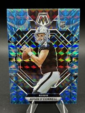 2023 Mosaic AIDAN O'CONNELL Reactive Blue Prizm Rookie RC #281 Las Vegas Raiders